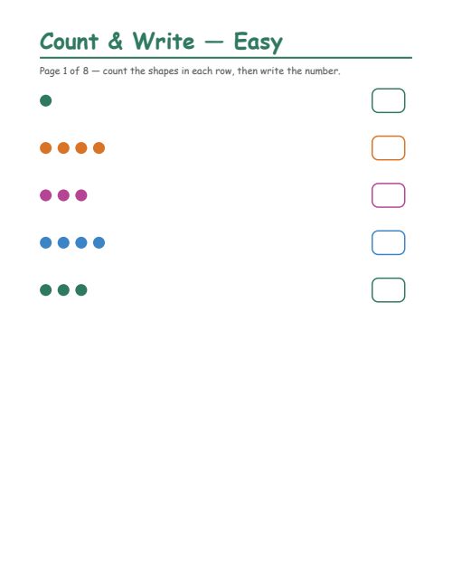 Counting — Easy
