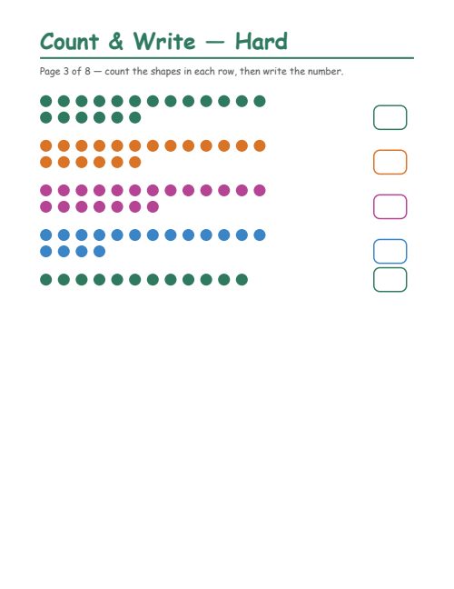 Counting — Hard, page 3