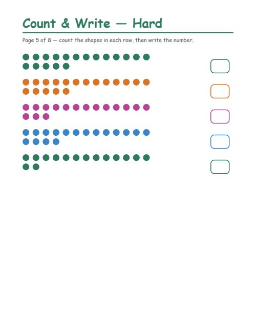 Counting — Hard, page 5
