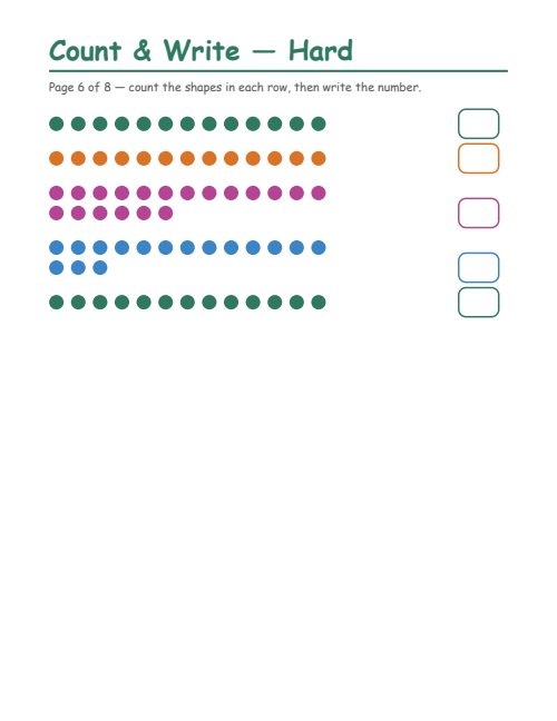 Counting — Hard, page 6