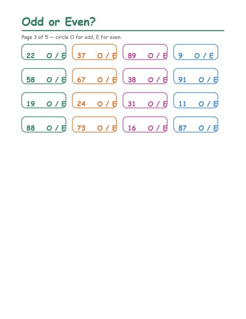 Odd or Even?, page 3