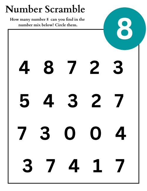 Scramble — Worksheet 2, page 3