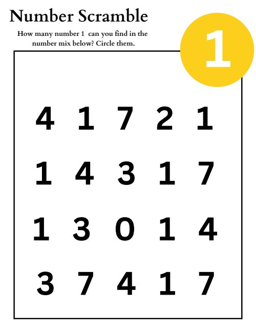 Scramble — Worksheet 2, page 5