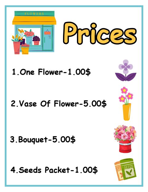 Flower Shop, page 4