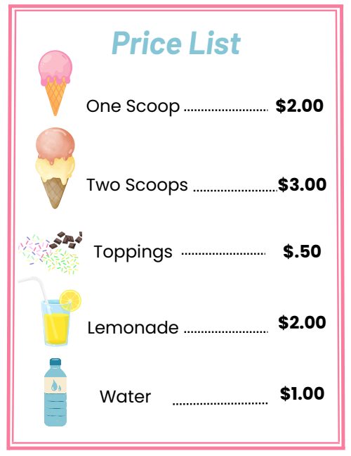 Ice Cream Shop, page 2