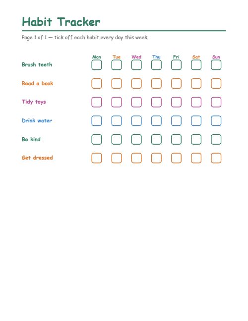 Habit Tracker