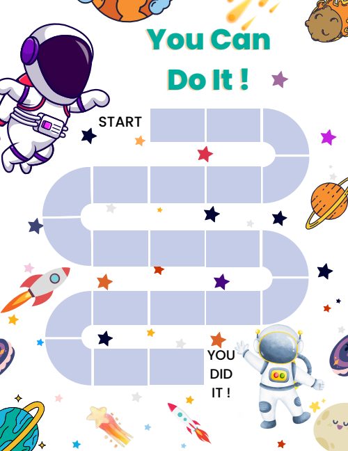 Outer Space Reward Chart, page 2