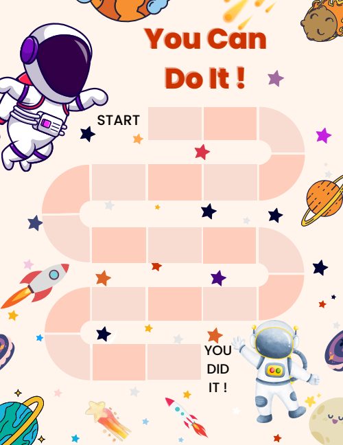 Outer Space Reward Chart, page 3