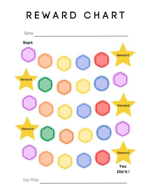 Toddler Reward Chart