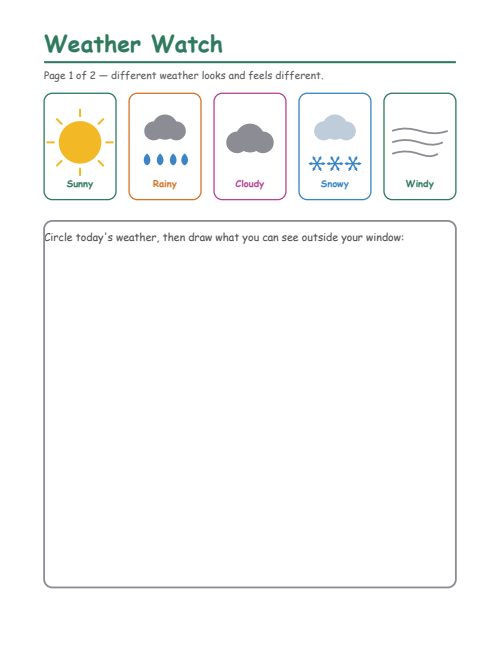 Weather & Seasons