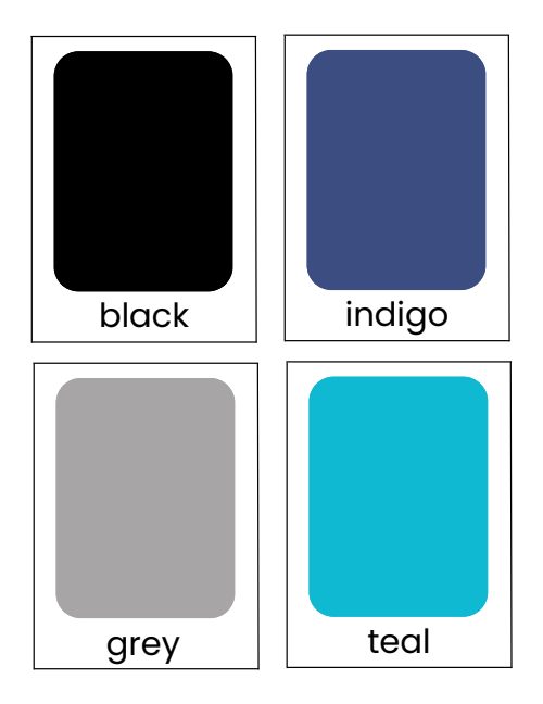 Color Flashcards, page 3
