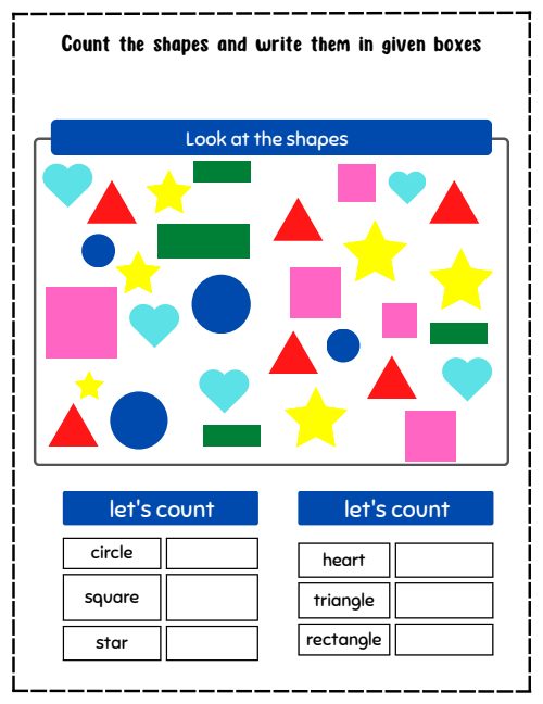 Count the Shapes, page 3