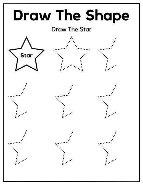 Draw the Shape, page 5