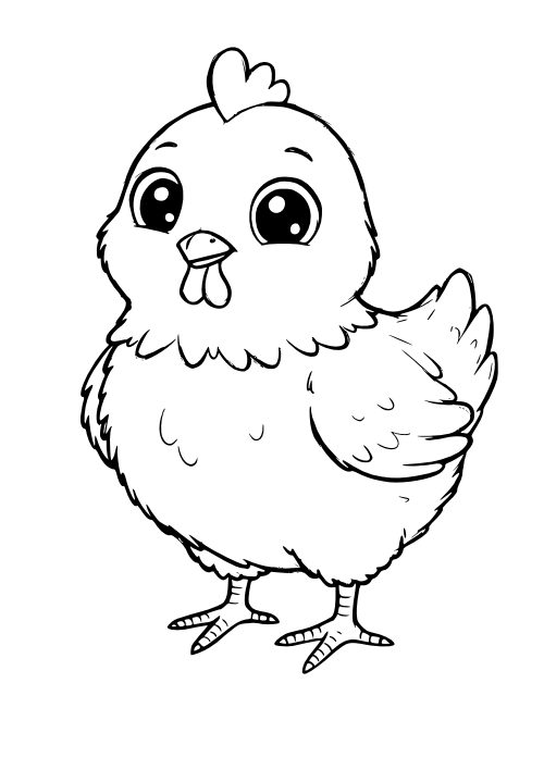 Farm Animals Coloring Book, page 6