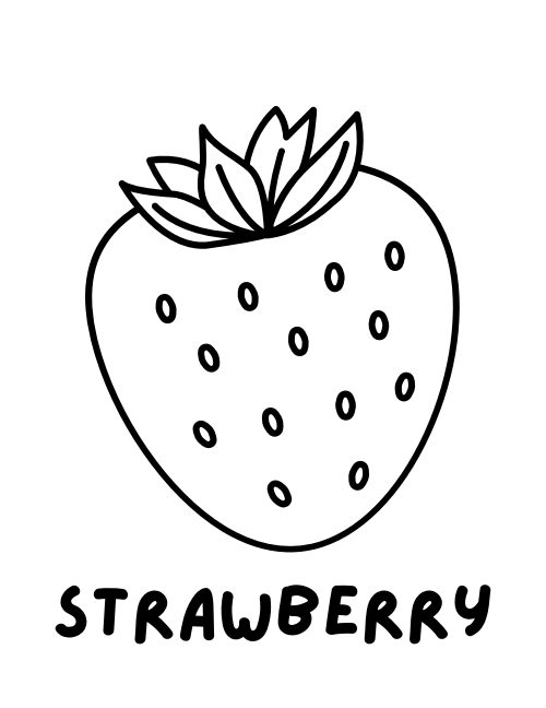Fruits Coloring Book, page 5