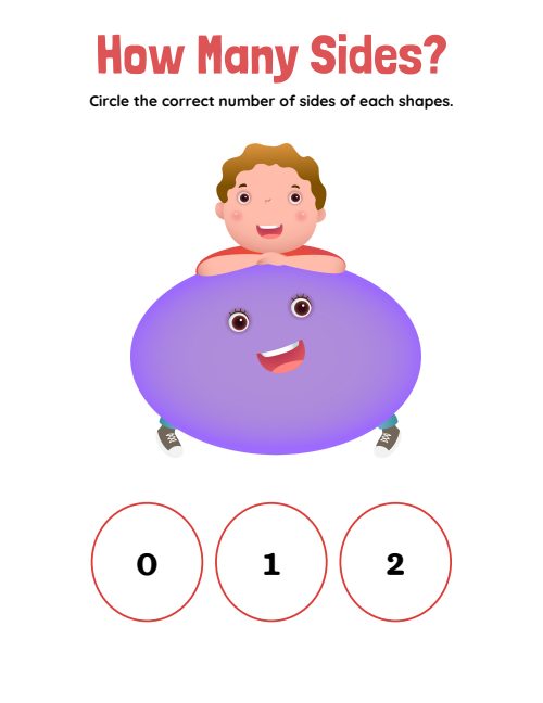 How Many Sides? — Worksheet 1, page 4