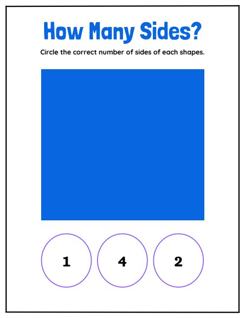 How Many Sides? — Worksheet 2, page 4