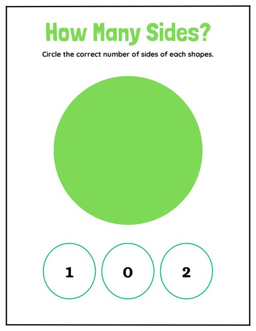 How Many Sides? — Worksheet 2