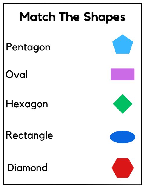 Match the Shapes — Worksheet 2, page 6