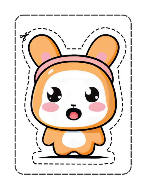 Cute Bunny Scissors Skills, page 5