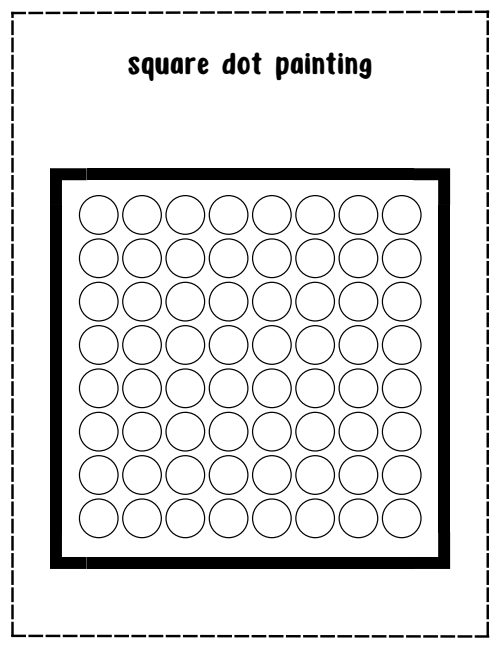 Dot Painting — Worksheet 1, page 2