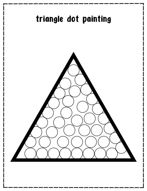 Dot Painting — Worksheet 1, page 3