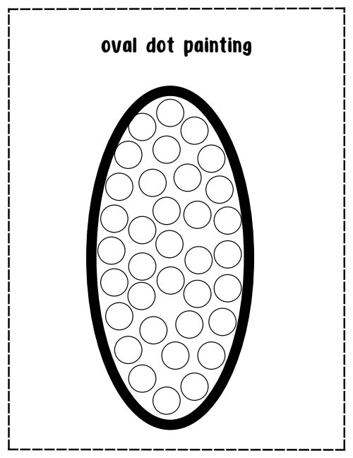 Dot Painting — Worksheet 1, page 4