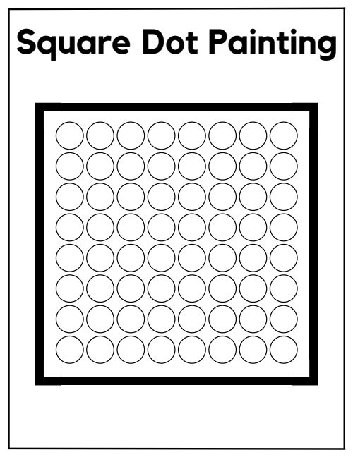 Dot Painting — Worksheet 2, page 2