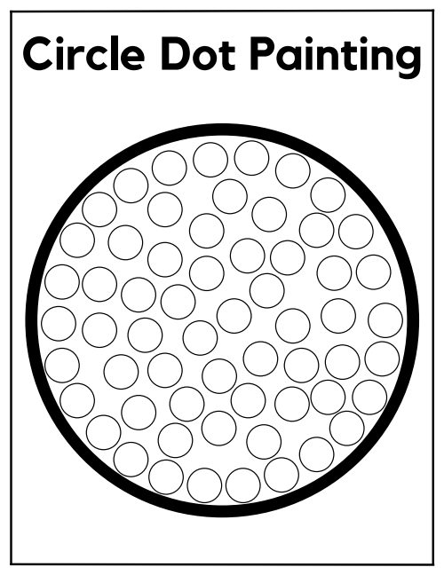 Dot Painting — Worksheet 2