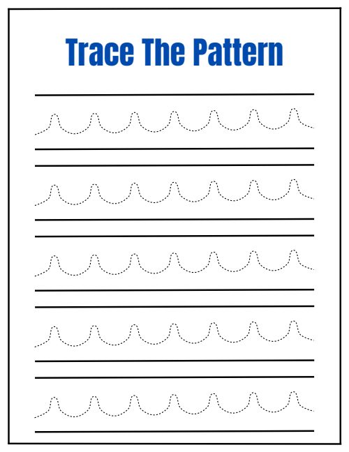 Trace the Pattern, page 4