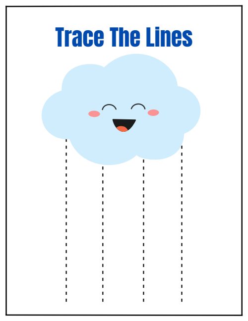 Tracing Lines — Worksheet 3