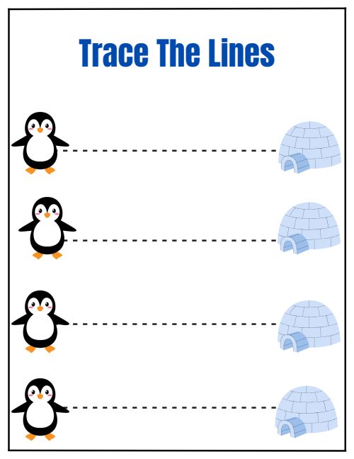 Tracing Lines — Worksheet 5